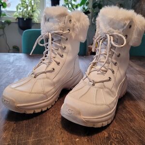 UGG Women's White Winter Boots